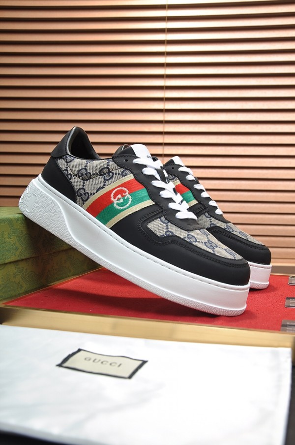 Gucci Black Grey Sneakers 