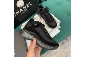 Chanel Air Cushion Sneaker Black Black CHN-003