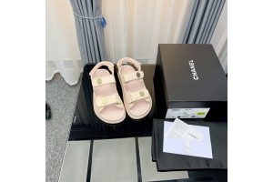 Chanel Women Sandals Pink CHN-010