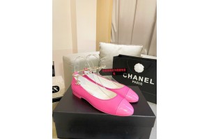 Chanel Women Flats Pink CHN-020