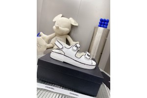 Chanel Women Sandals White CHN-034