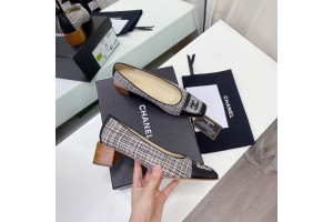 Chanel Women Low-heel Pumps CHN-041