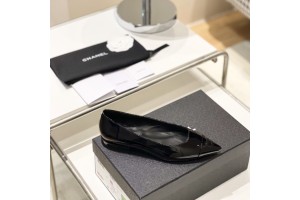 Chanel Classic Ballet Flats Black CHN-097
