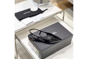 Chanel Classic Mary Flats Black CHN-101