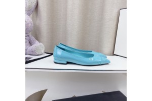 Chanel 2022 SS New Flats Blue CHN-109