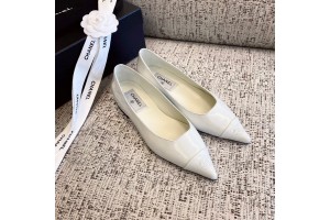 Chanel 2022 Women Flats White CHN-132