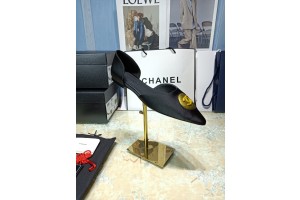 Chanel Women Flats Black CHN-134